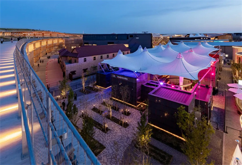 大阪世博會(huì)盧森堡館，膜結(jié)構(gòu)締造感官奇境